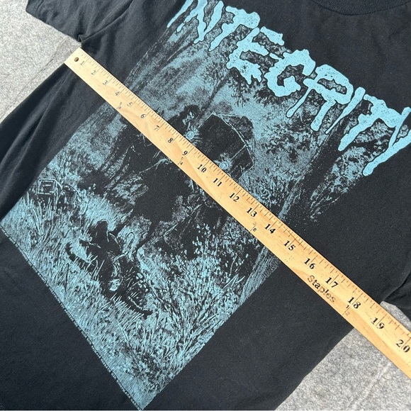 Integrity Shirt Mens Medium Black Y2K Hardcore Punk Band Metal Victory Records - Picture 6 of 8
